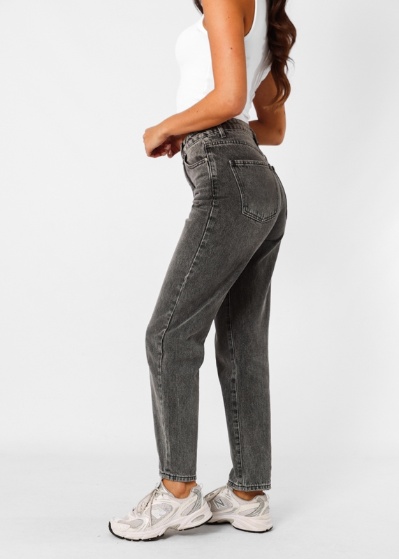 Mom jeans gray