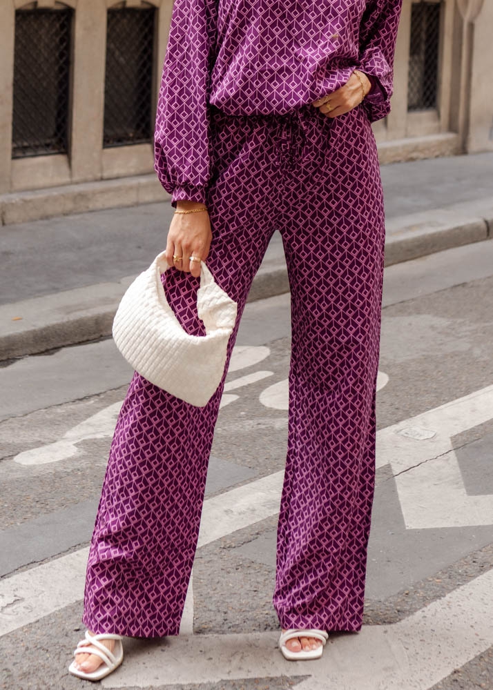 Abby trousers purple