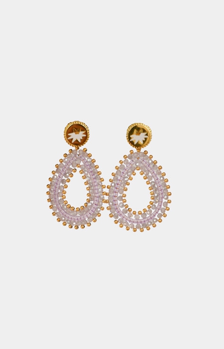 Aimee earrings lilac