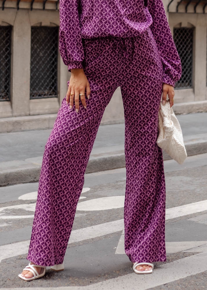 Abby trousers purple