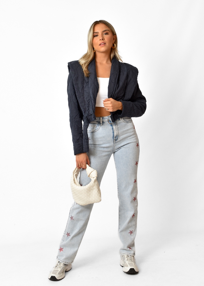 Zara jacket blue