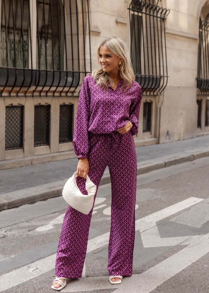 Abby trousers purple