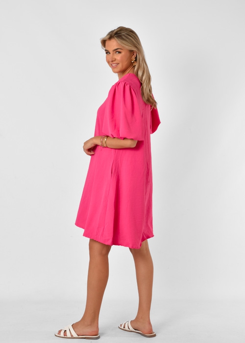 Zoe dress fuchsia