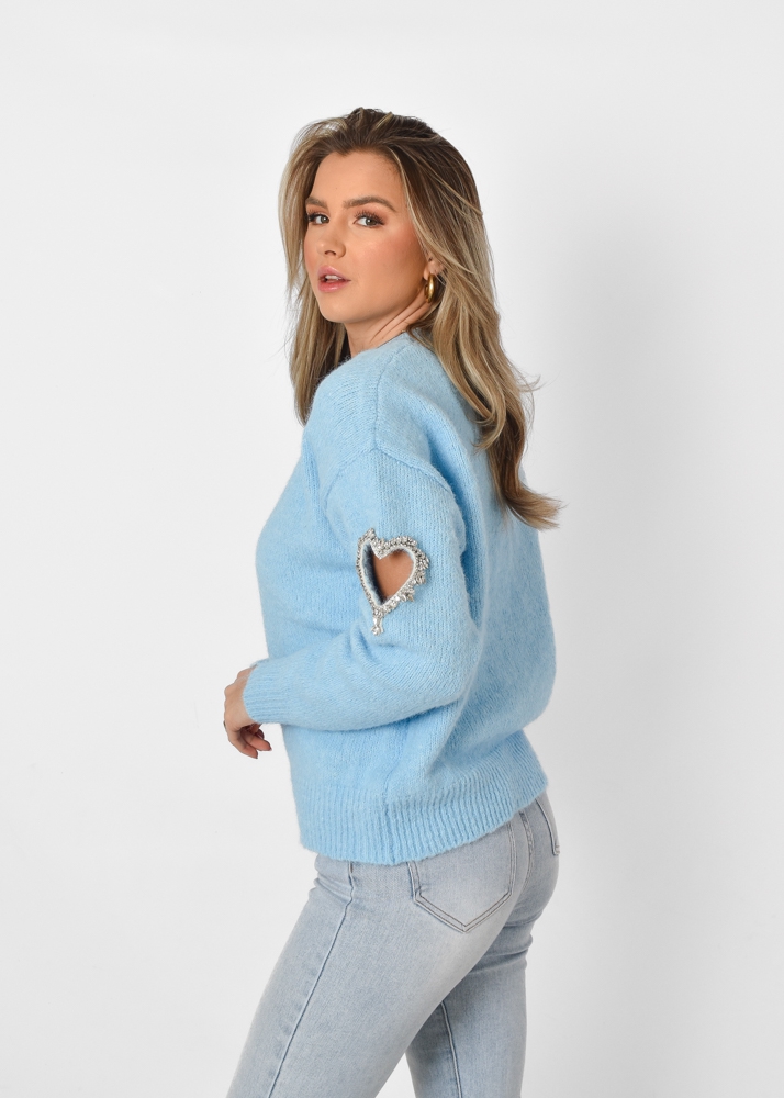 Fleur sweater blue