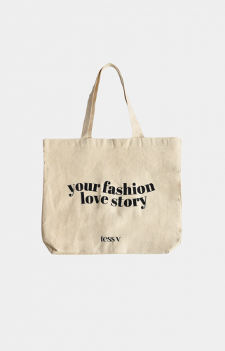 Tess V canvas bag black