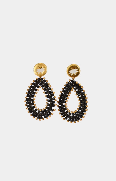 Aimee earrings black