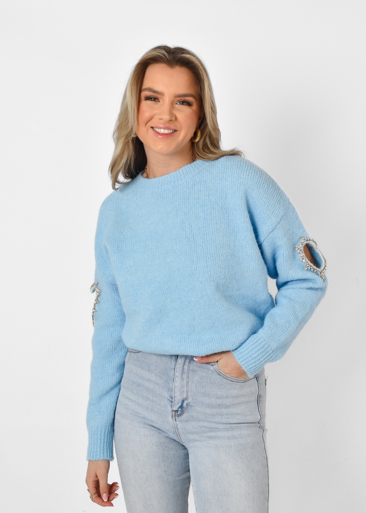 Fleur sweater blue