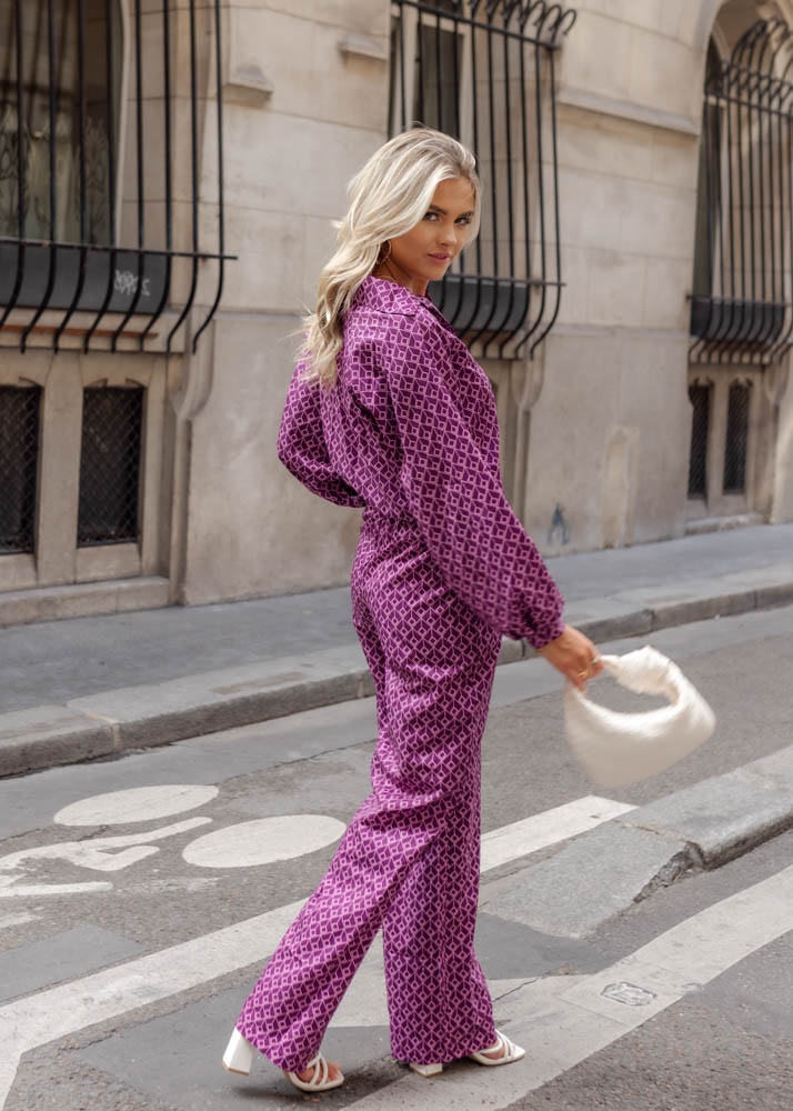 Abby trousers purple