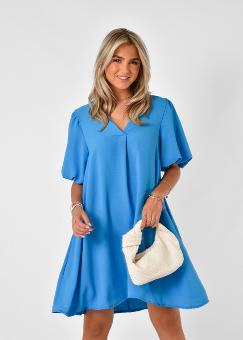Zoe dress cobalt