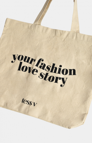 Tess V canvas bag black